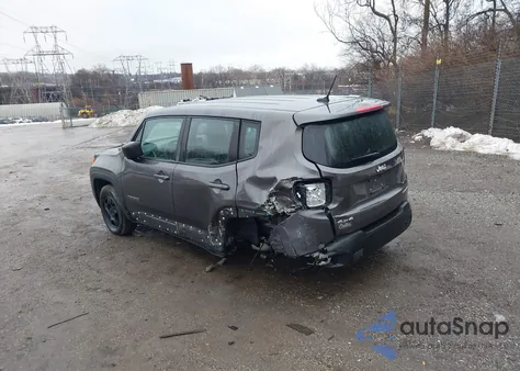 2016 Jeep Renegade Sport из США, поврежденный, VIN ZACCJBAT0GPC87004